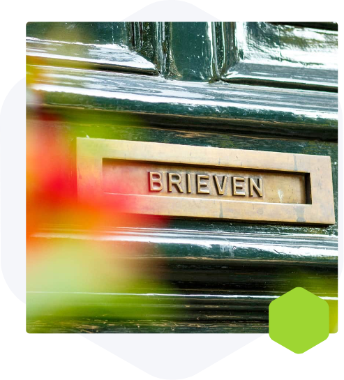 Amsterdam door letterbox